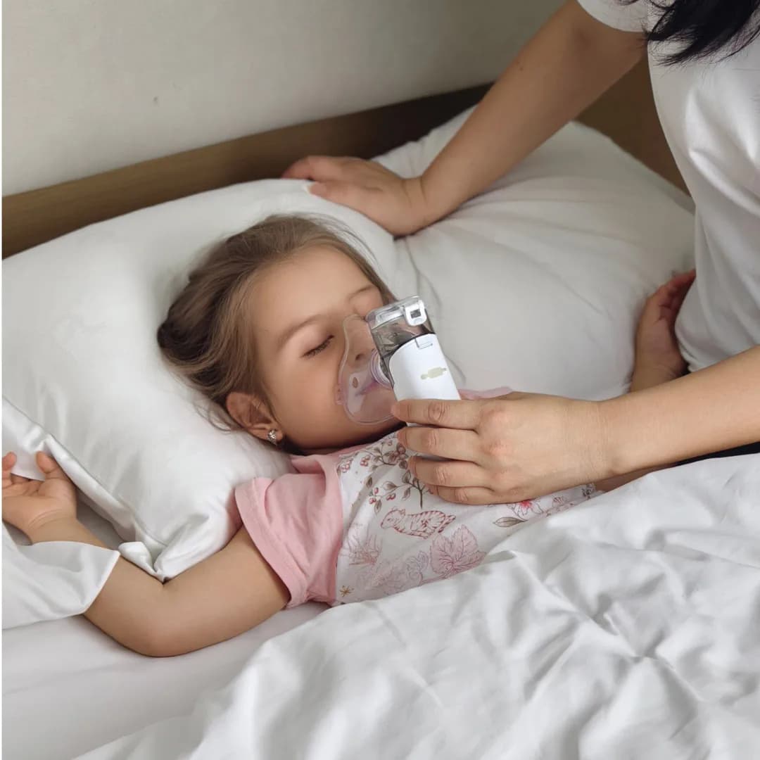 جهاز تبخير محمول ابيض ( Nebulizer) 2