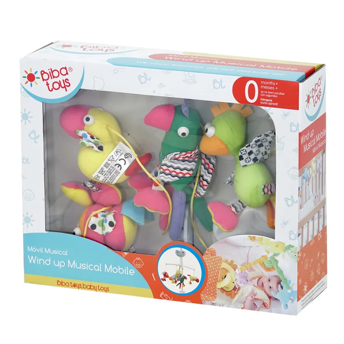 Happy Birds Musical Mobile 2