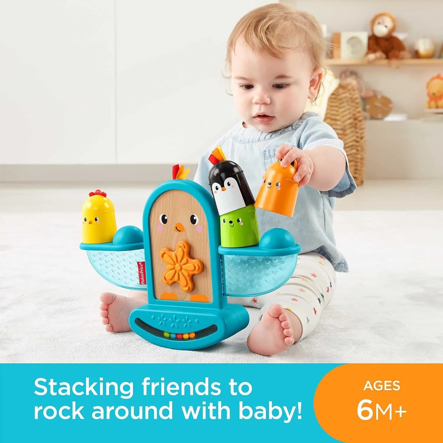 FISHER PRICE BALANCEER VOGELTJE 5