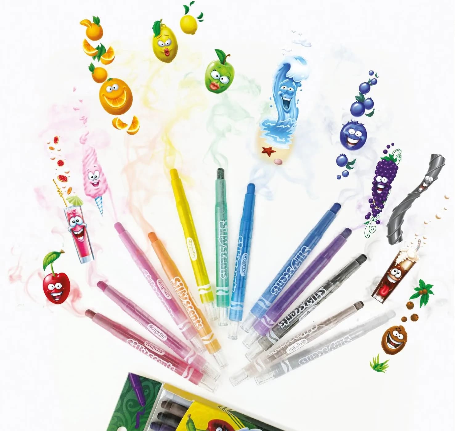CRAYOLA SCENTS FRUIT 12 PS 2