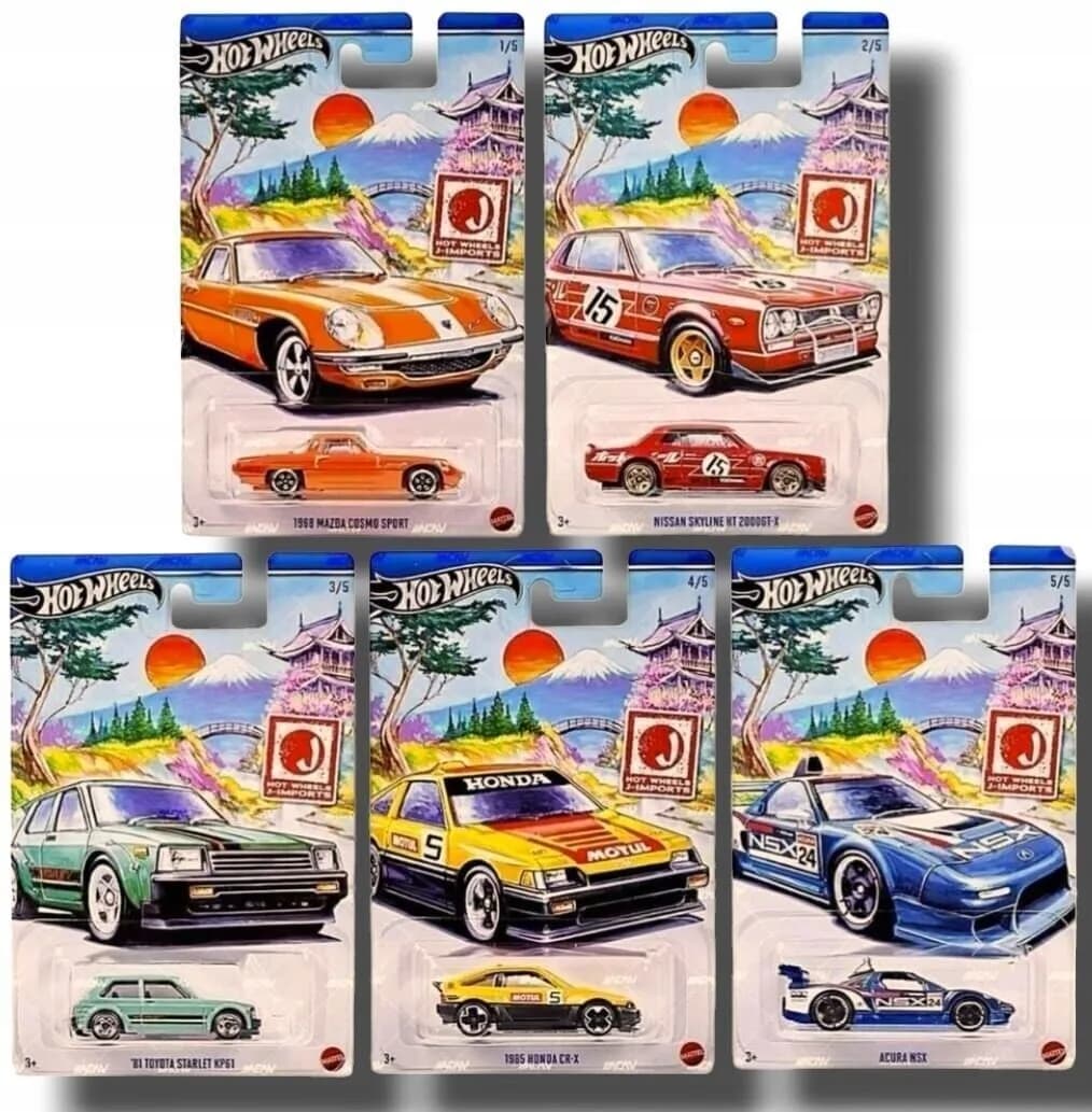 HOT WHEELS J - IMPORTS
