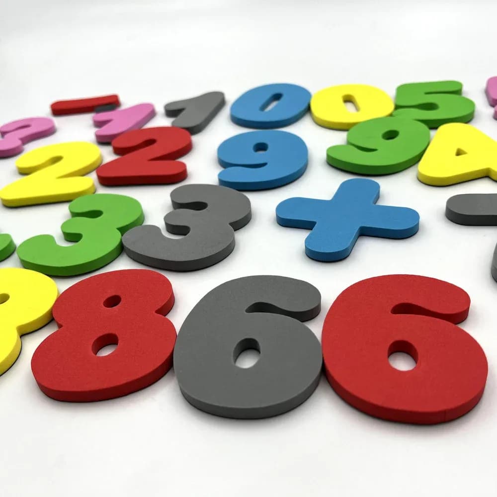 SET MAGNATIC NUMBERS 3