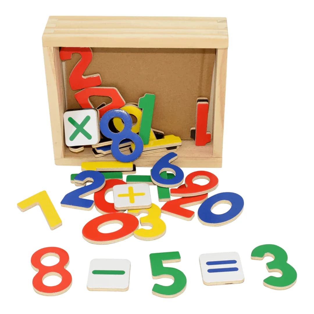 VIGA WOODEN MAGNETIC NUMBERS 2