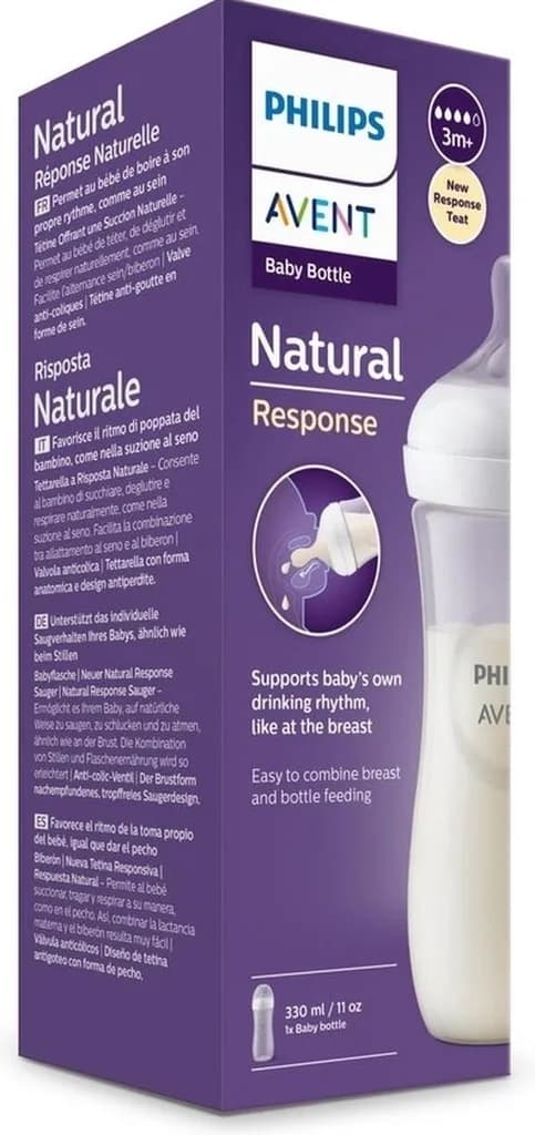 رضاعة NATURAL RESPONSE 330 ML (+3 m) 3