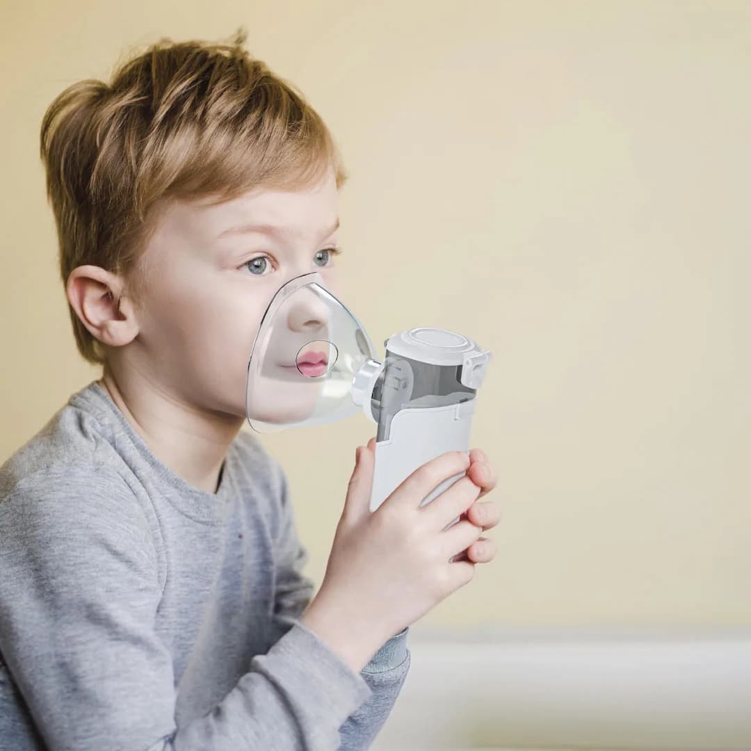 جهاز تبخير محمول ابيض ( Nebulizer) 3