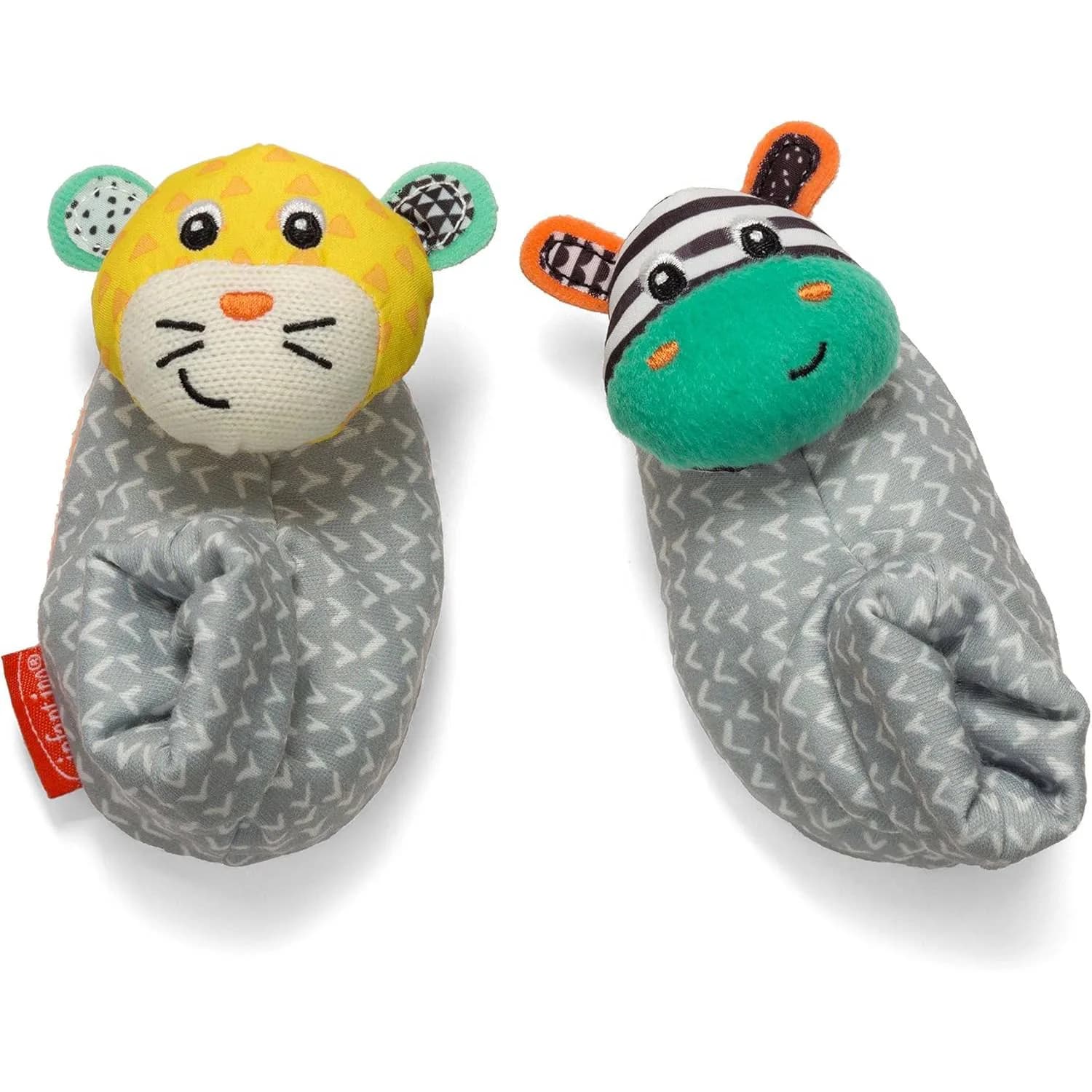 FOOT RATTLES ZEBRA AND TIGER 2