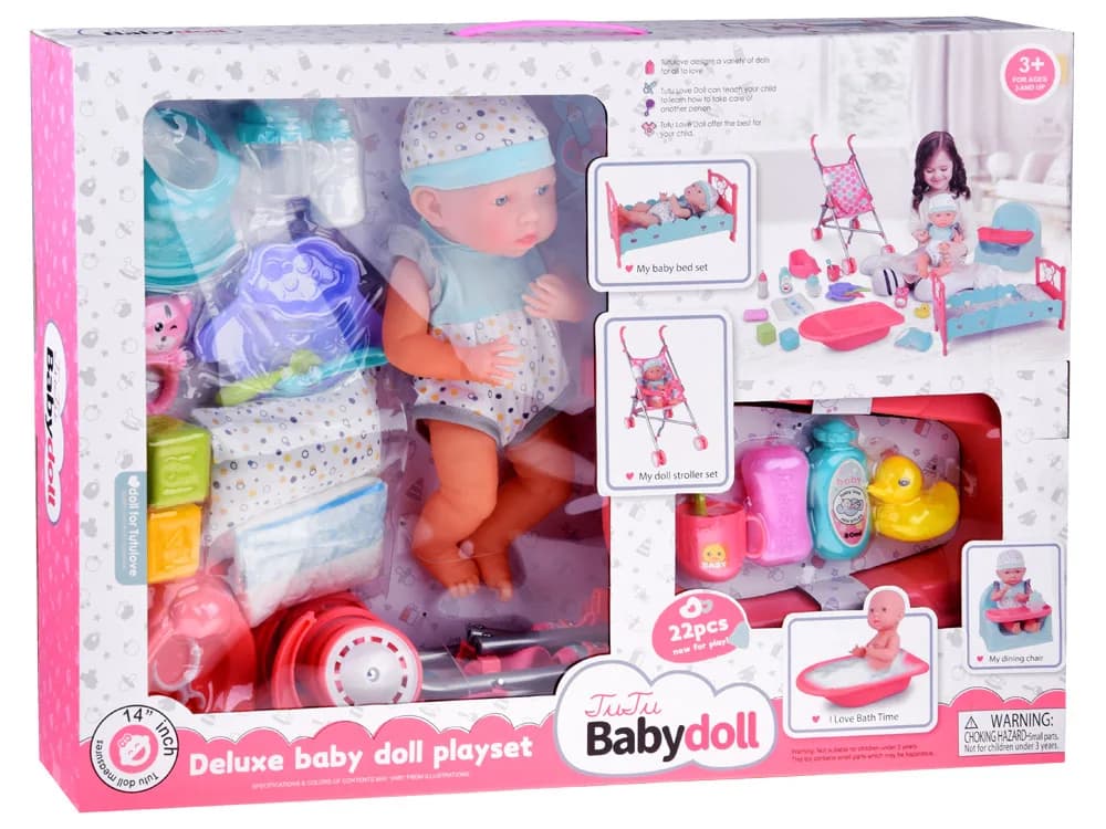 JUJU BABY DOLL 22 PCS