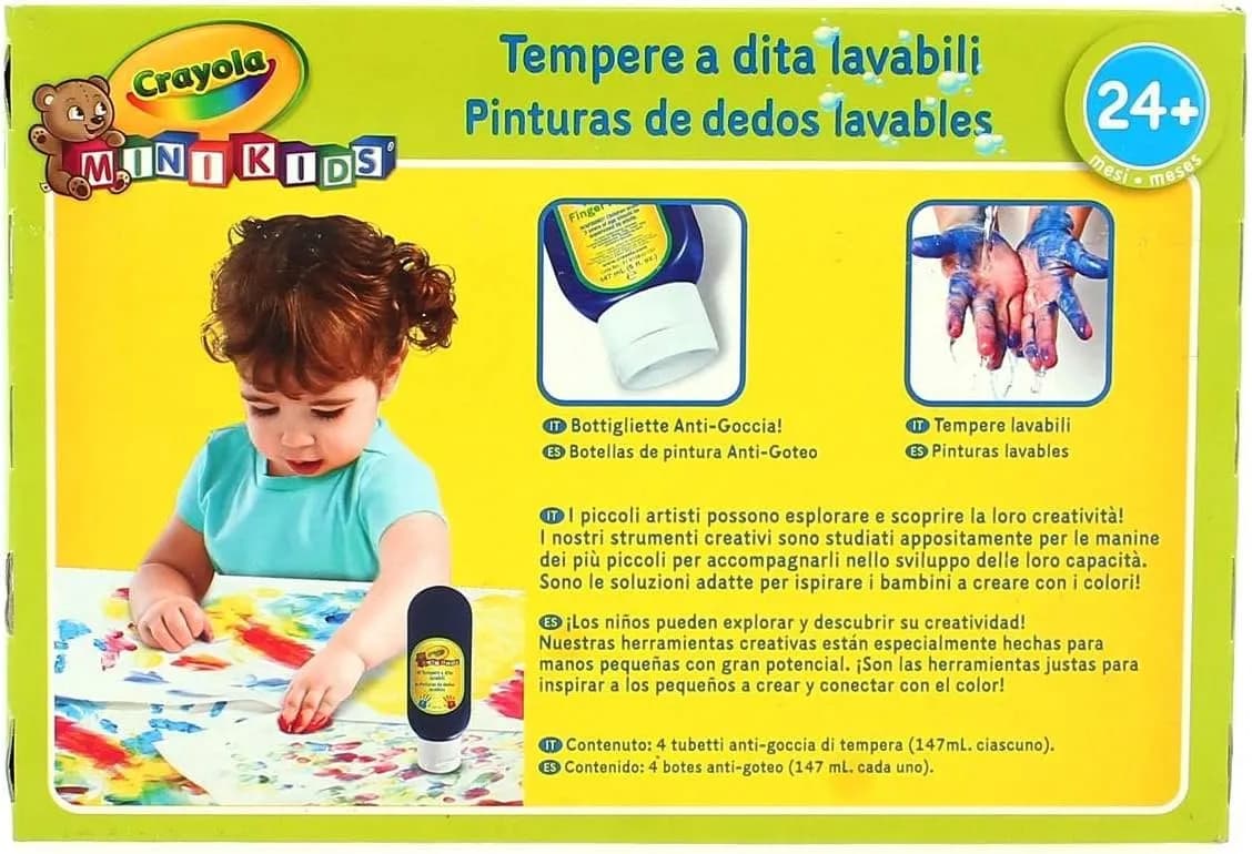 4 CRAYOLA MINI KIDS FINGER 3