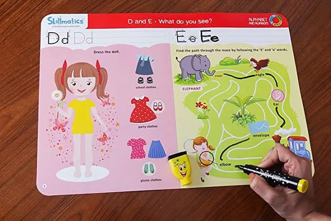 ALPHABET BIG AND SMALL - AGE: 3-6 2