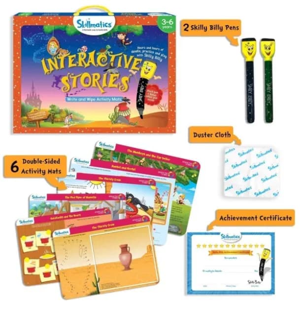 INTERACTIVE STORIES - AGE: 3-6 3