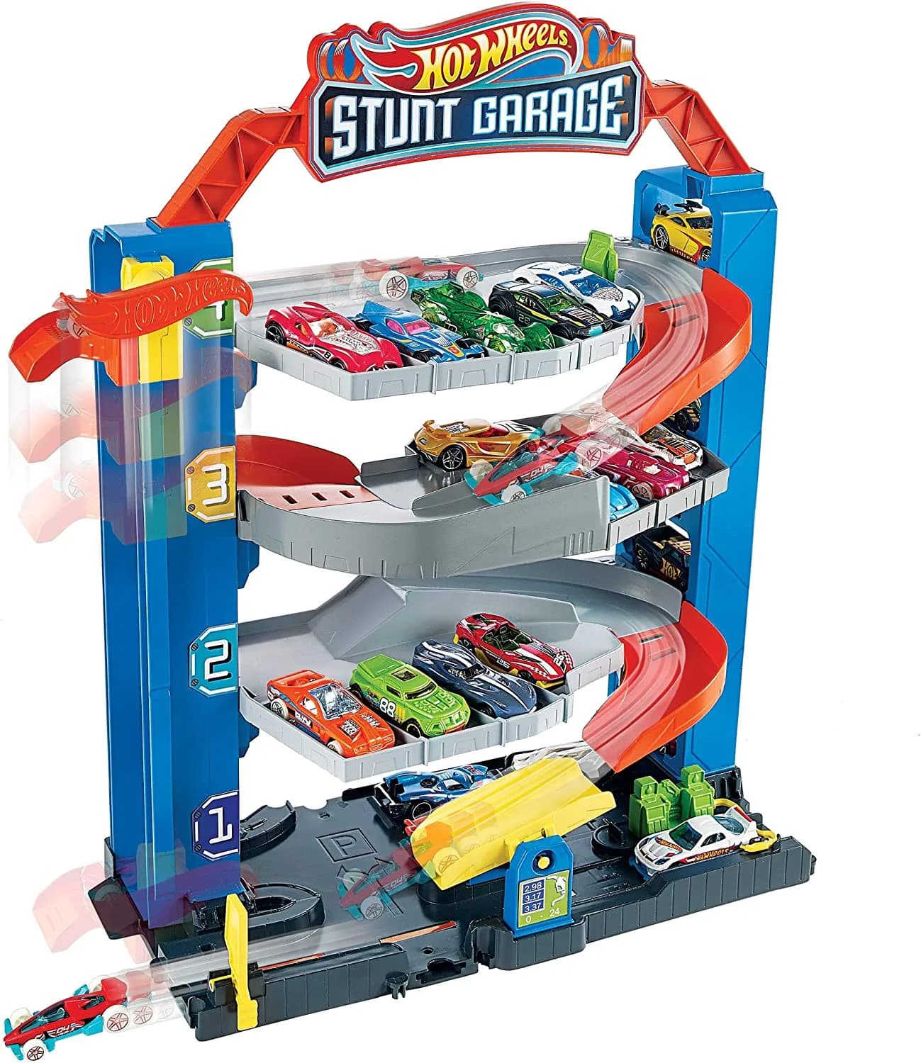 City Stunt Garage Playset