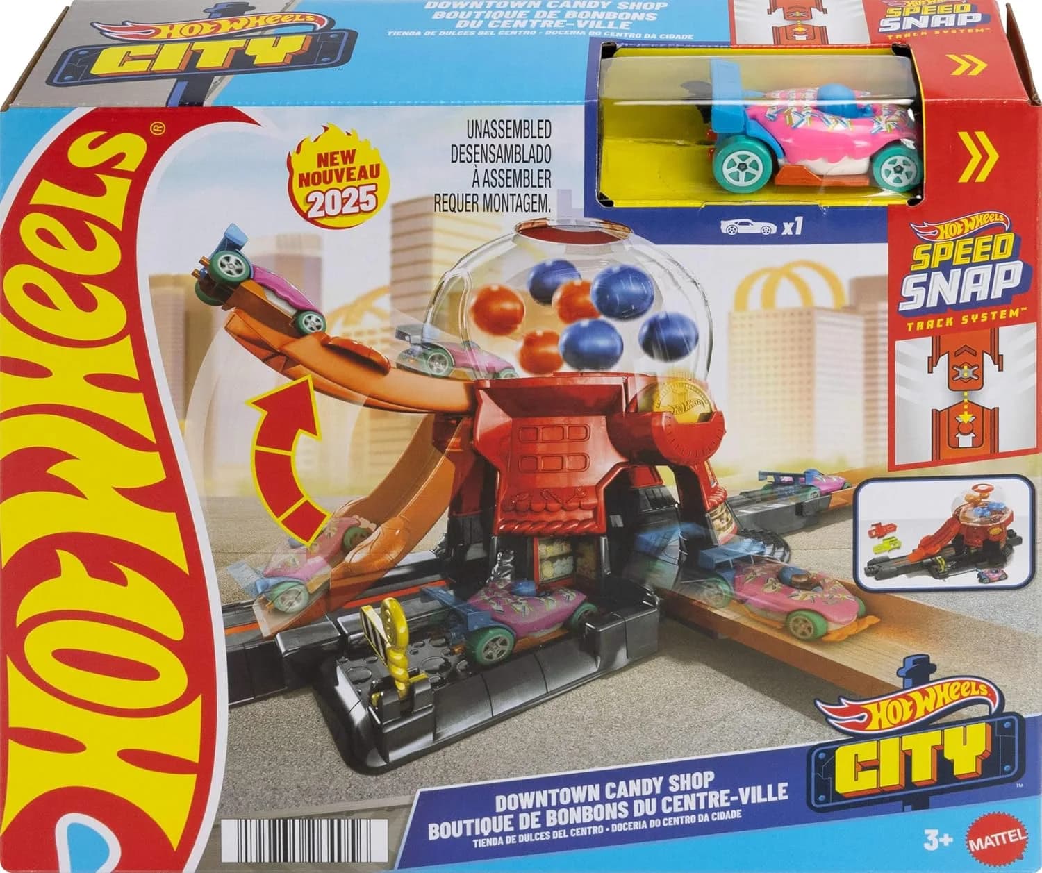 HOT WHEELS CITY DOWNTOWN CANDY
