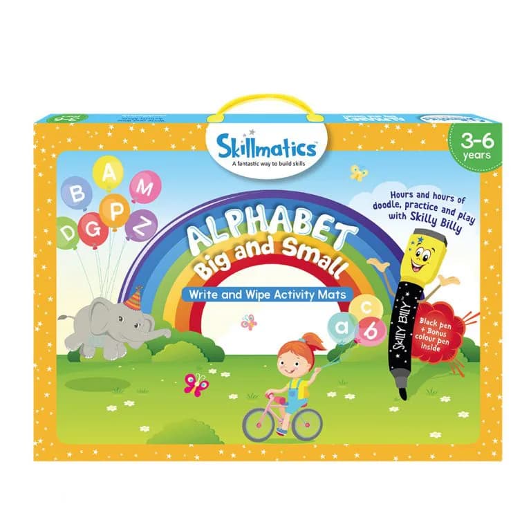 ALPHABET BIG AND SMALL - AGE: 3-6
