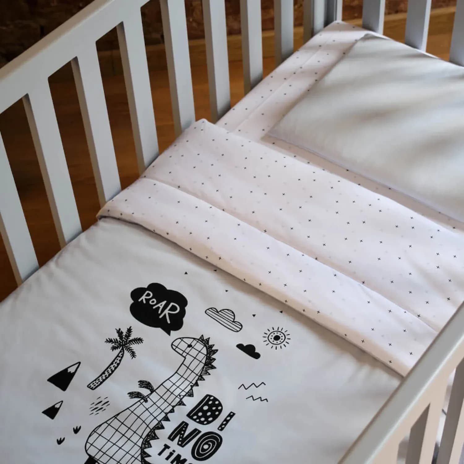 BEDDING SET DINO SHORT