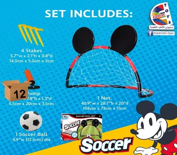 soccer goal set