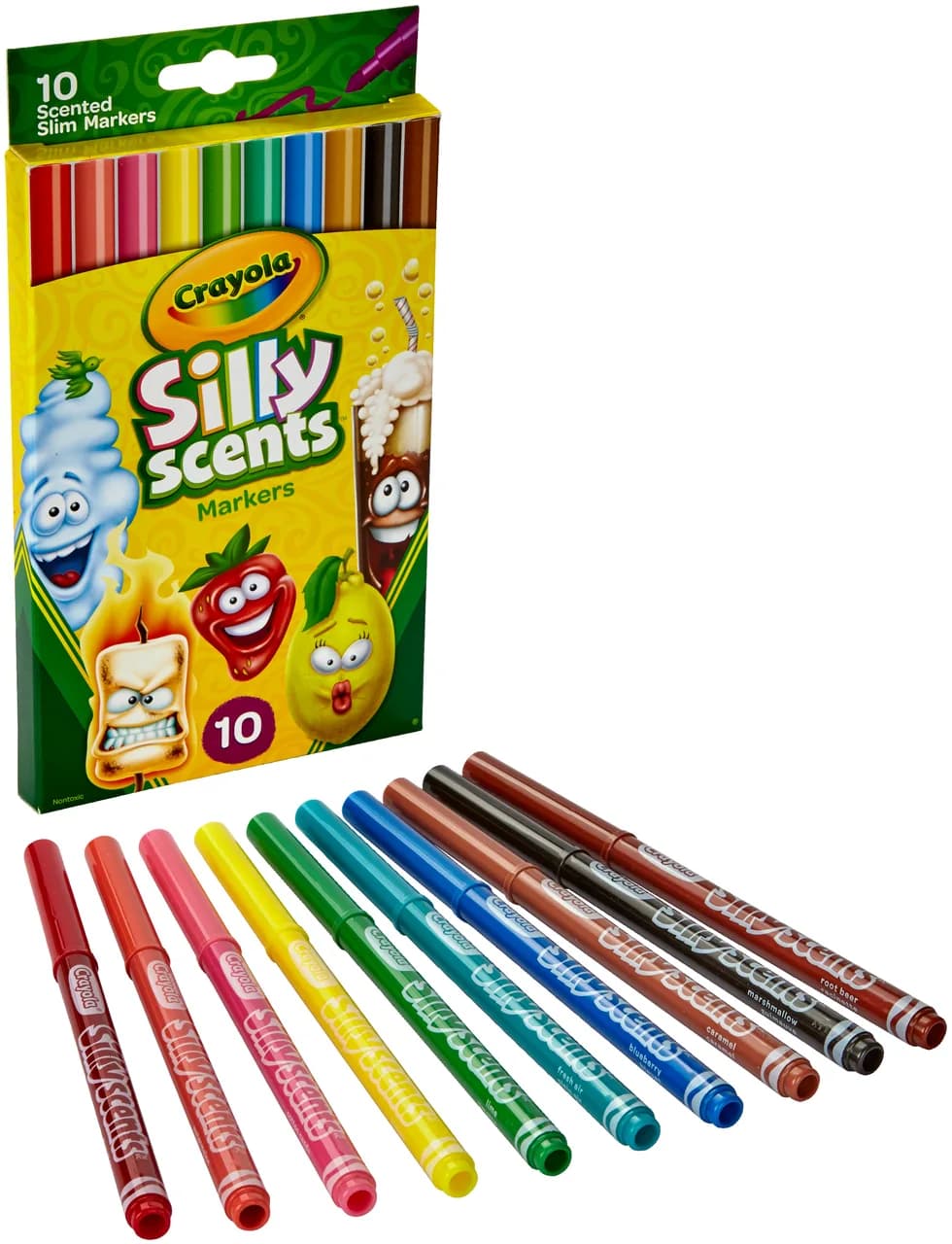 اقلام markers معطرة 10 PCS 2