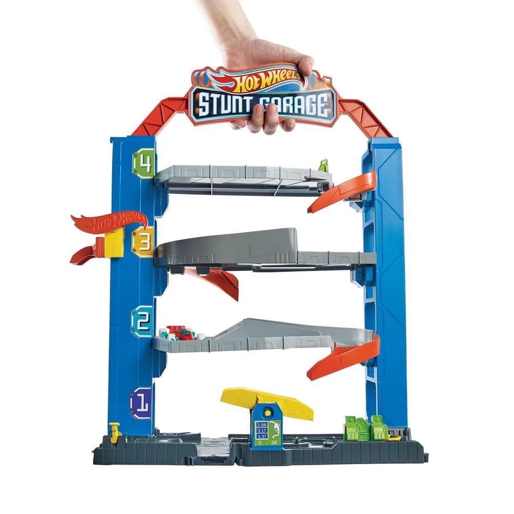 City Stunt Garage Playset 2